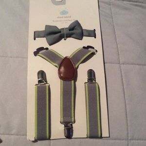 Suspenders and Bow tie Set